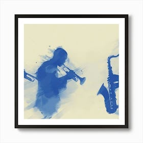 Jazz Musicians Art Print