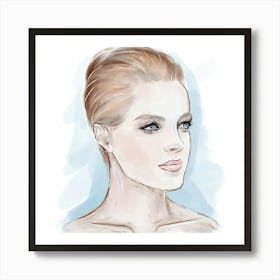 Romy Schneider Art Print