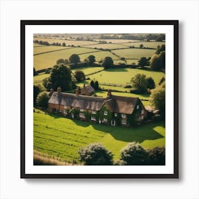 Country House In The Countryside 1 Art Print