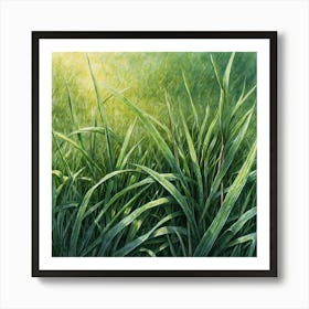 Grass Art Print