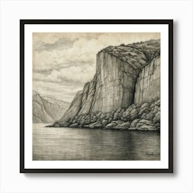 Fjords Of Norway 1 Art Print