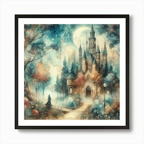 Fairytale Castle 2 Art Print