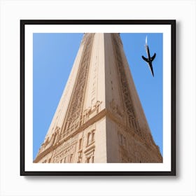 Clock Tower In Las Vegas Art Print