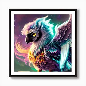Magnificent creature Griffin Art Print