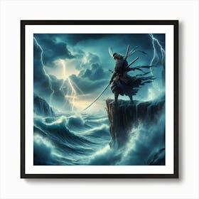 Samurai Warriors Art Print