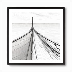 Bow Of A Boat Art Print
