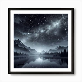 Night Sky 2 Art Print