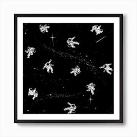 Gravity Reloaded Square Art Print