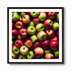 Red And Green Apples 7 Art Print