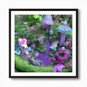 Fairy Garden 1 Art Print