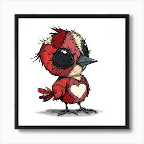 Valentine'S Day Cardinal Poster