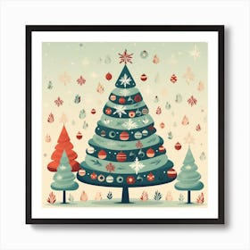 Christmas Tree 29 Art Print