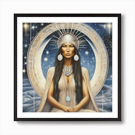 Star Goddess Art Print