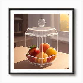 Fruit Jar Art Print