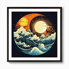 Yin And Yang 6 Art Print