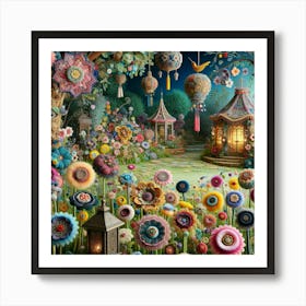 Fairy Garden 3 Art Print