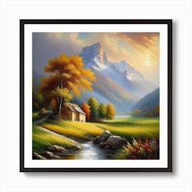 Mountain Stream 7 Art Print