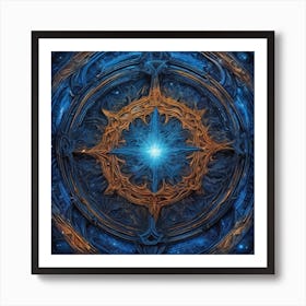 Compass 2 Art Print