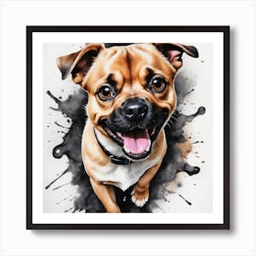 Dog Painting Art Print