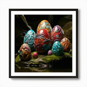 Easter Eggs 4 Art Print