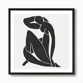 Black Woman - Matisse Art Print