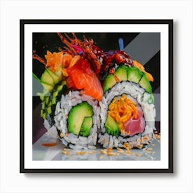 Sushi Roll 2 Art Print