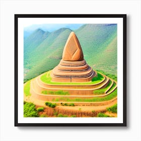 Egyptian Pyramid 30 Art Print