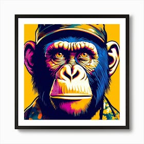 Chimpanzee 2 Art Print