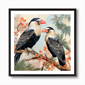 Bird In Nature Crested Caracara 3 Art Print