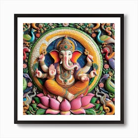 Ganesha 50 Art Print