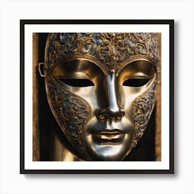 Venetian Mask Art Print