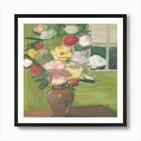 Bouquet By Cyprián Majerník Art Print