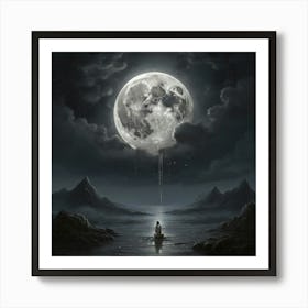 Full Moon 1 Art Print