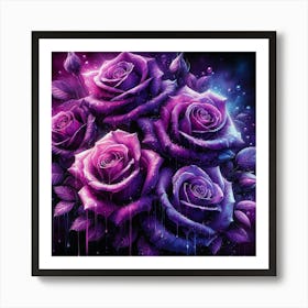 Purple Roses 23 Poster