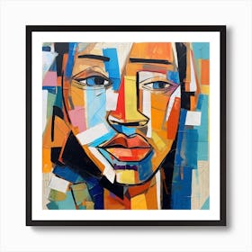 Face Of A Woman 2 Art Print