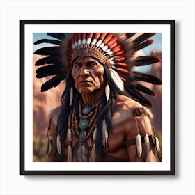 Native American8 Art Print