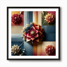 Paper Flowers 2 Art Print