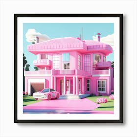 Barbie Dream House (920) Art Print