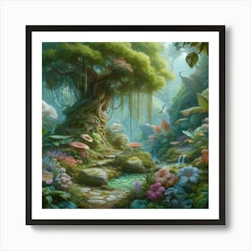 Fairytale Forest 30 Art Print