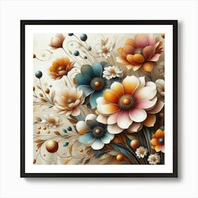 Flowers In A Vase Art Print