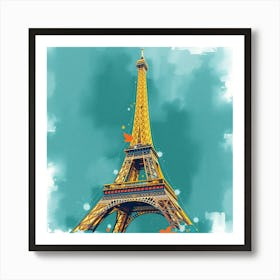 Eiffel Tower 7 Art Print