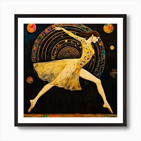 Dancing Flower - Dance Revolution Art Print