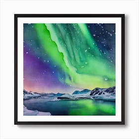 Aurora Borealis 1 Art Print