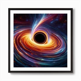 Black Hole 2 Art Print