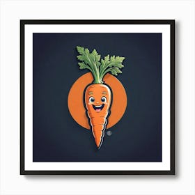 Carrot Logo 2 Art Print