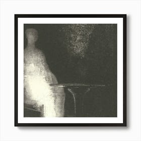 Table In The Shadow Art Print