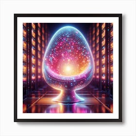 Egg chair 1 Art Print