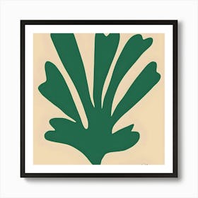 Green Leaf Art Print