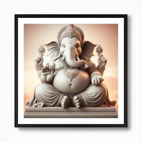 Ganesha 3 Art Print