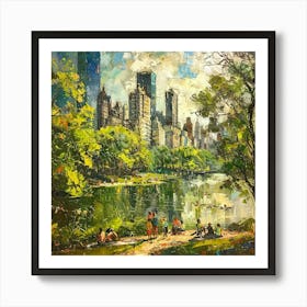 Central Park 9 Art Print